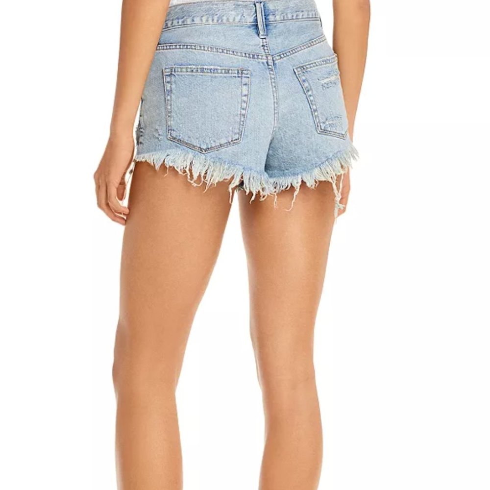 Free People jean shorts